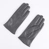 Women's Colored Sheepskin Fingerless Riding Gloves - Warm Fleece Lined for Autumn/Winter