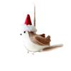 Christmas Creative Plush Bird Hanging Ornament, Cute Bird Pendant Decoration for Holiday Tree