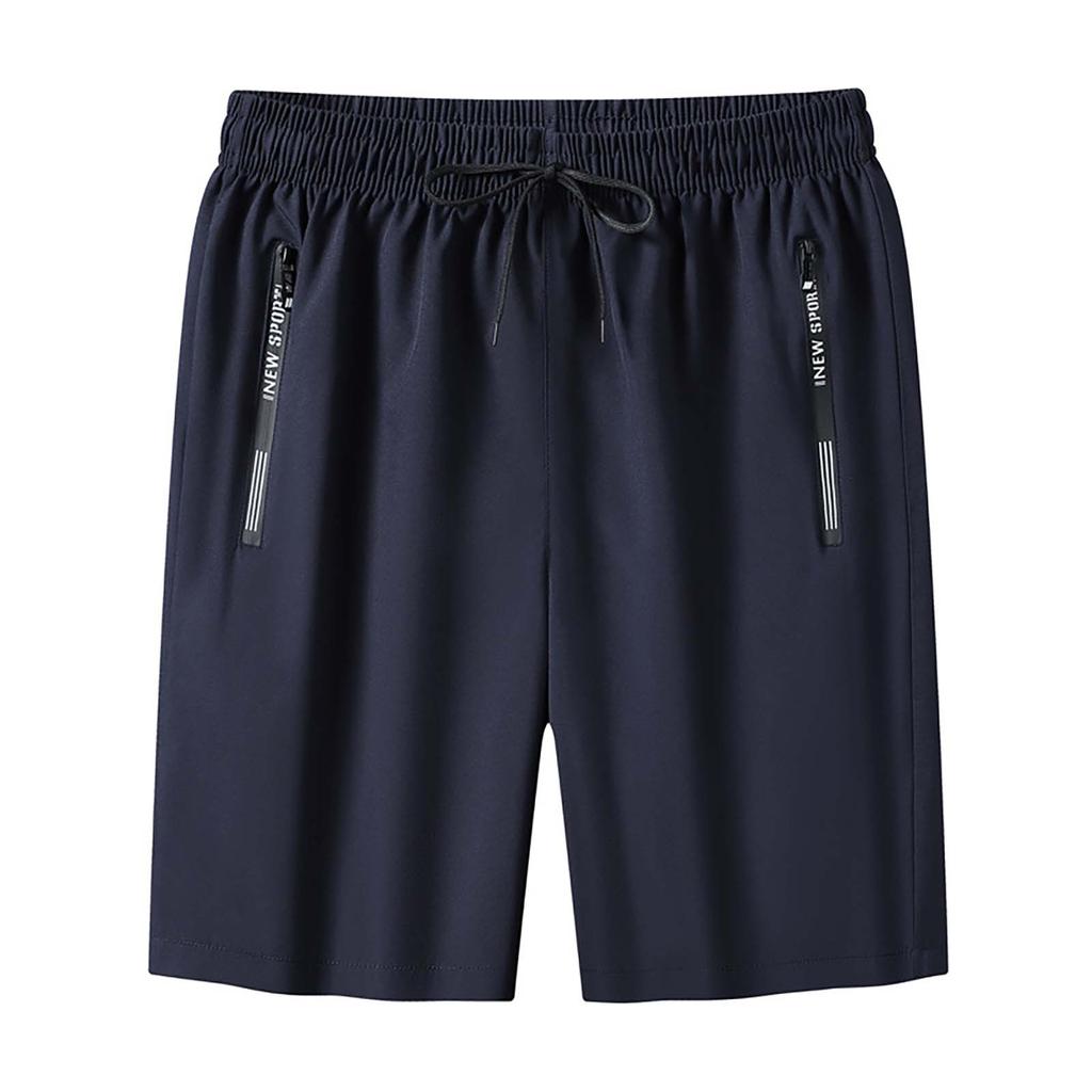 Men's Shorts For A Cool Summer With Four Sided Stretch, Wearing Five Quarter Length Shorts And Ice Silk Beach Pants