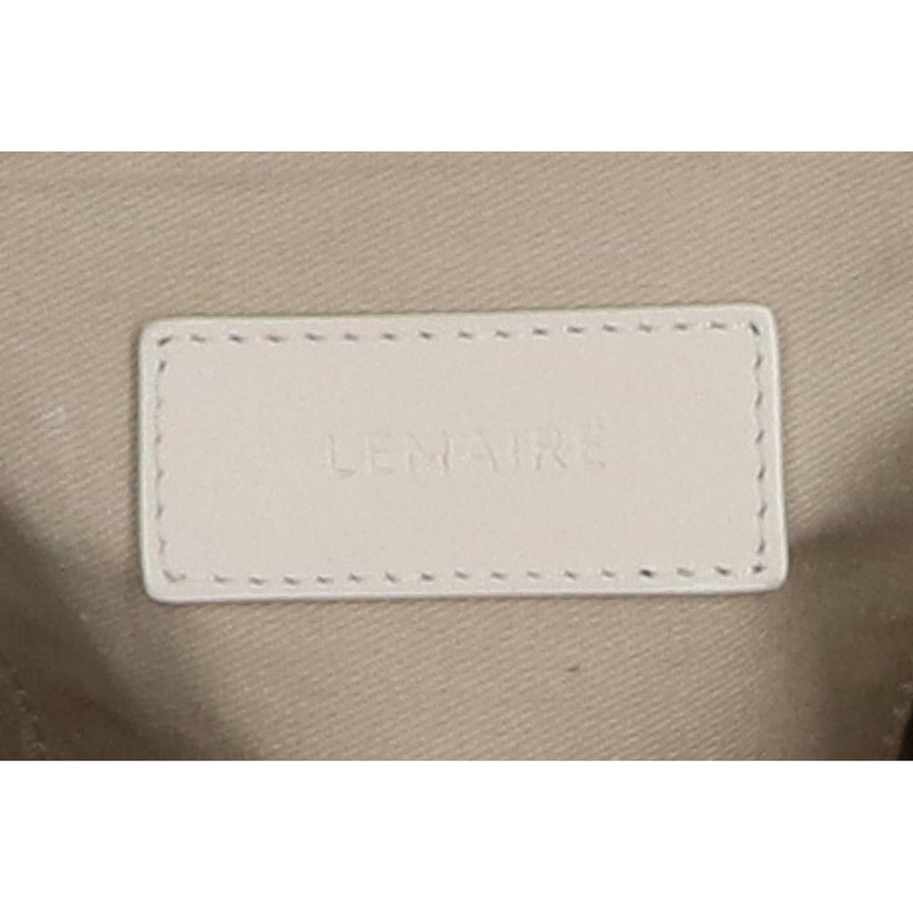Lemaire BG0092 SMALL SOFT CROISSANT Shoulder Bag IvoryUsed