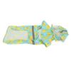 Pet Rain Jacket Duckling Pattern Waterproof Reflective Adjustable 4 Legs Hooded Dog Raincoat for