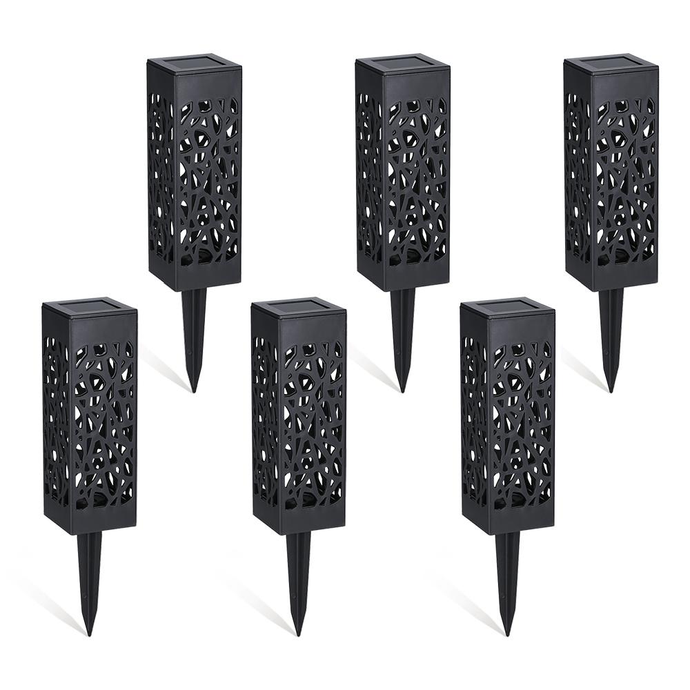 

Tomshine DC2V солнечная энергия светодиоды газонный светильник полые узоры дизайн датчик освещения декоративный ландшафтный светильник наружный IP65 теплый белый