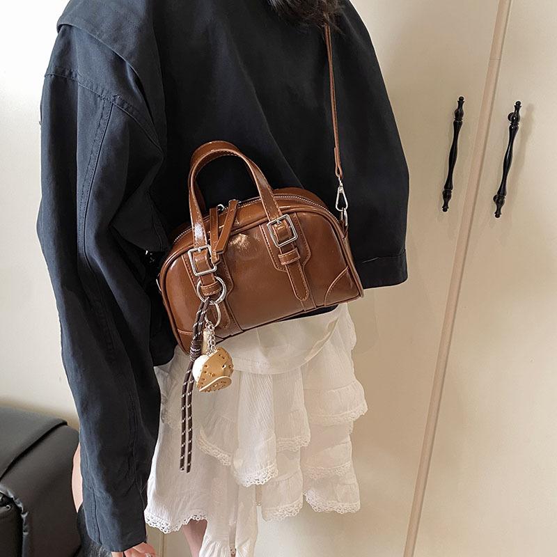 Trendy texture popular bag hand bag versatile women's bag retro underarm shoulder bag women's bag