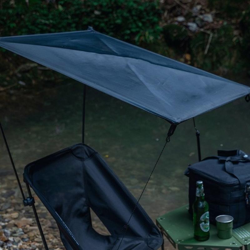 Tragbare Sonnenschutz-Baldachine Stuhl Kompakte Leichte Faltbare Baldachine für Outdoor-Aktivitäten
