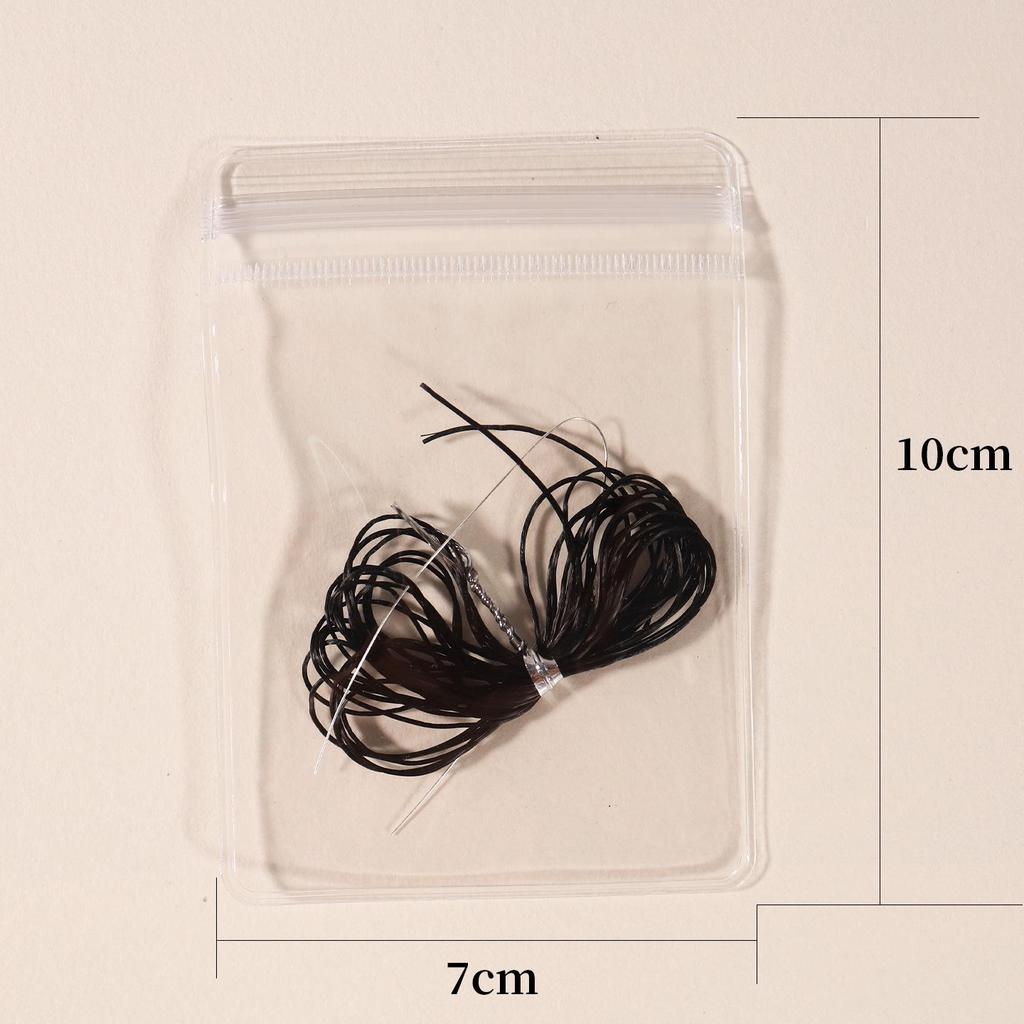 7x10cm Thickened PVC High-Quality Crystal Thread Elastic Beading Cord in Flat Pack