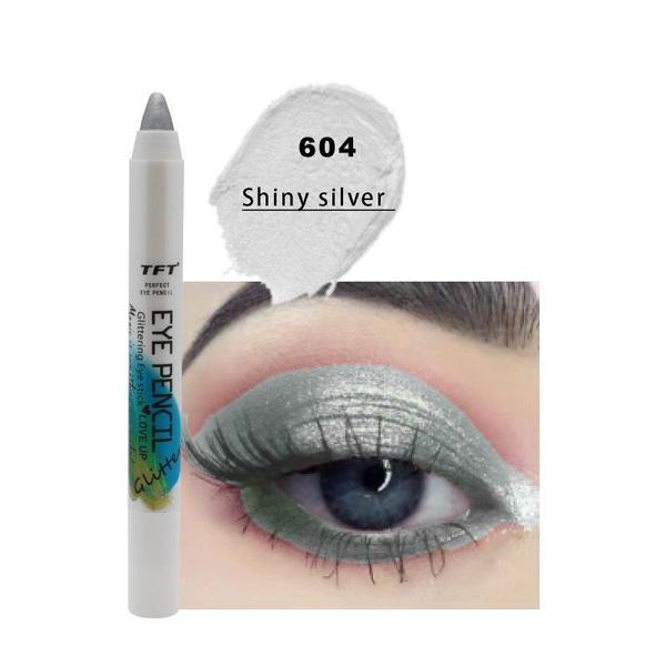 24-color Eyeshadow Pen with Shimmery Fine Pearlescent Pigments, Smudge-proof and Easy To Apply