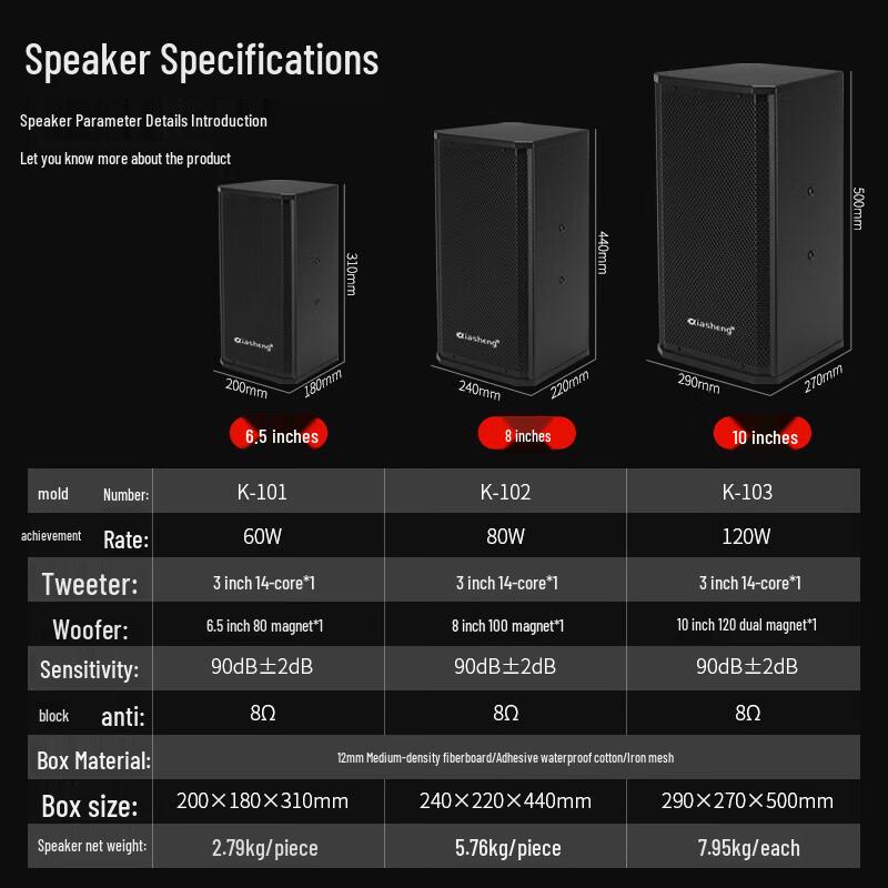 QIASHENG Conference Audio System Set