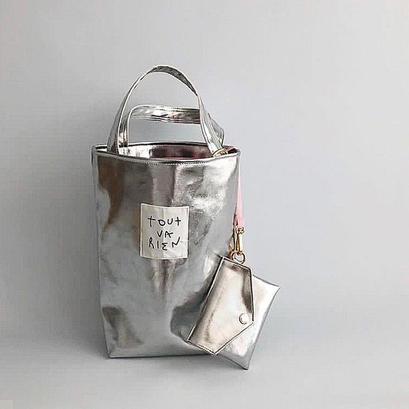 

Y2K Vintage Korean Silver Shoulder Luxury Make Small Wallet Tote Bag Ladies Handbag Crossbody Bag Women s Silver Handbags Purses срібний