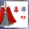 How The Stole Christmas Cosplay Role Play Halloween Party Red Fashion