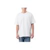 Calvin Klein Loose Jacquard Solid Color Short Sleeve T-Shirt Men Tops White J325191-YAF