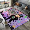 3D Rich Man Game Monopoly Dollar Cartoon Carpet Rug for Living Room Bedroom Home Sofa Decoration,Kid Area Rug Non-slip Floor Mat