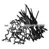 Push-Mount Cable Zipper Ties and Clips for Automotive Wiring