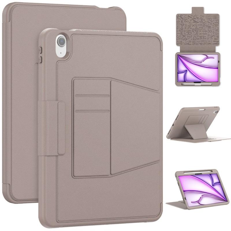 Magnetic Rotating Case IPad Air 11 Inch A16 A9 With Shockproof Protection Stand Function Silicone Cover