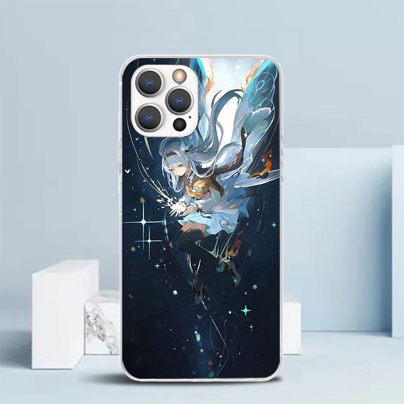 Honkai Star Rail Firefly Soft Cover for iPhone 16 17 Air 15 14 Pro Max 16E Phone Case 13 Mini 12 11 7 SE 8 Print Pattern Fit Cas