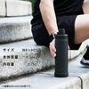Zojirushi 0.75L Insulated Water Bottle Charcoal Black Dishwasher Safe Seamless Spout Easy to Wash 3 Points Handled SD-KA75-BM