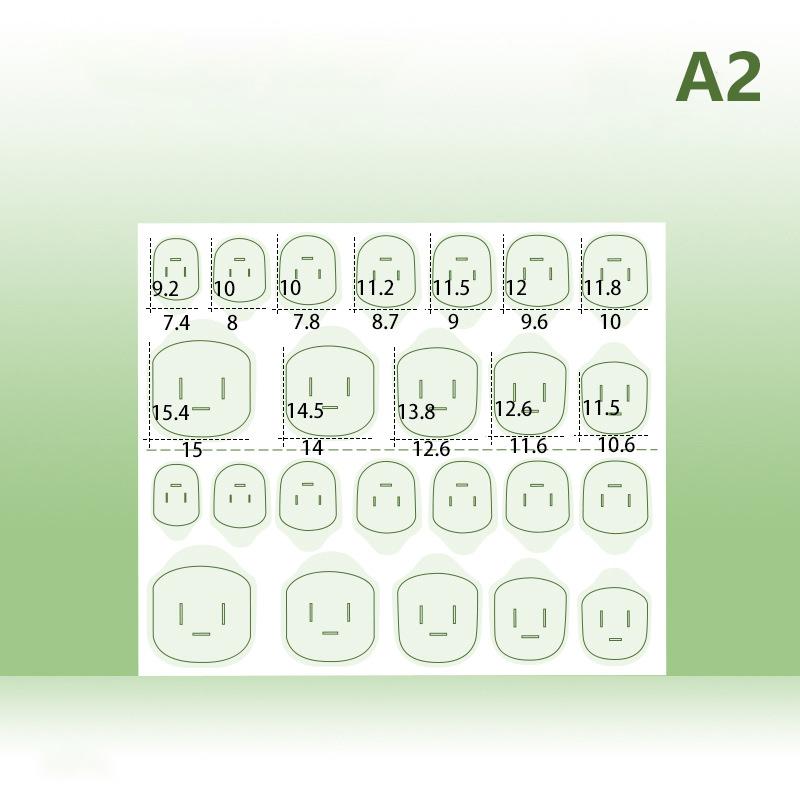 

24 шт. двухсторонняя клейкая лента для накладных ногтей, супер липкий УФ-отверждаемый клей, наклейка, советы по макияжу, инструменты