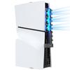 For PS5 Slim Host Silent Cooling Fan Rapid Cooling Intelligent Temperature Control Induction Rear Heat Sink Accessories