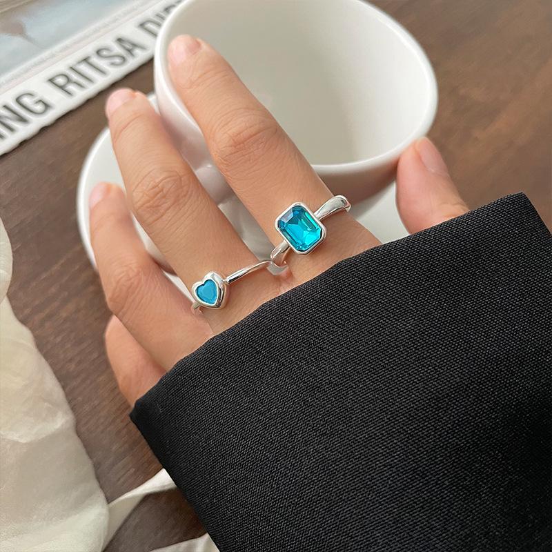 Lan Zhi 925 Sterling Silver Open Ring: Tarnish-Free, Minimalist, Trendy Jewelry for Women.