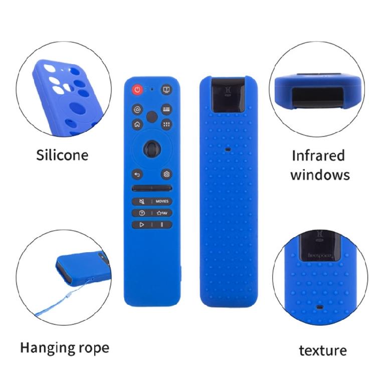 Reinforced Silicone Protective Case for MR25GA Remotes Precise Button Access Drop Protections Technology