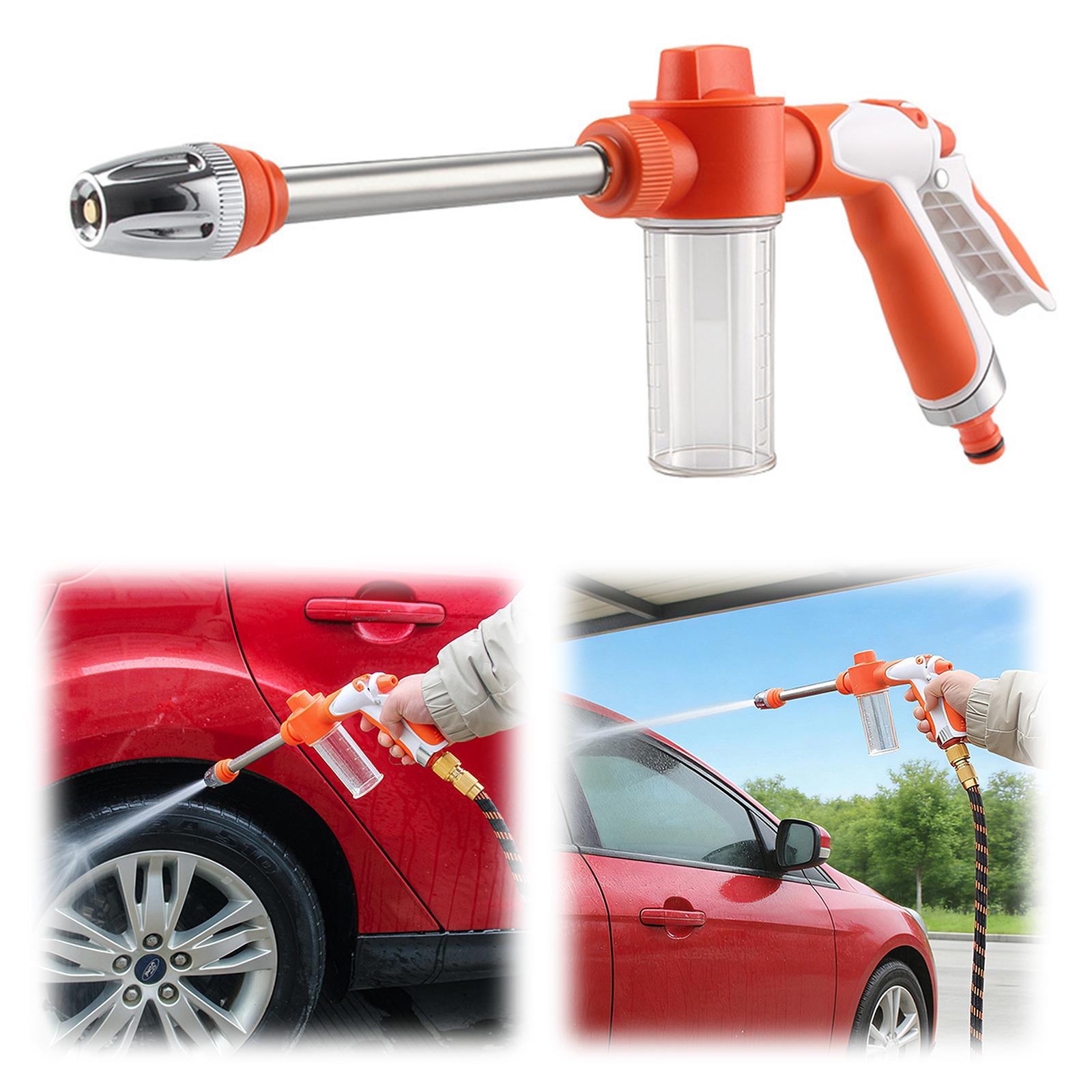 Garden Hose Spray Nozzle Cleaning Tools Metal Water Hose Nozzle Sprayer for Cars Garden Patio Floor Cleanings Home Patio China Mainland