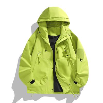 Erkekler ve kadınlar için dış mekan ceketleri ilkbahar yeni moda marka bol iş kıyafetleri rüzgar geçirmez ve su geçirmez spor ceketler erkekler için