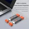 Wireless HDMI-Compatible Transmitter Receiver 1080P 50M Video Extender Adapter TV Stick Dongle for Monitor Projector Laptops PC