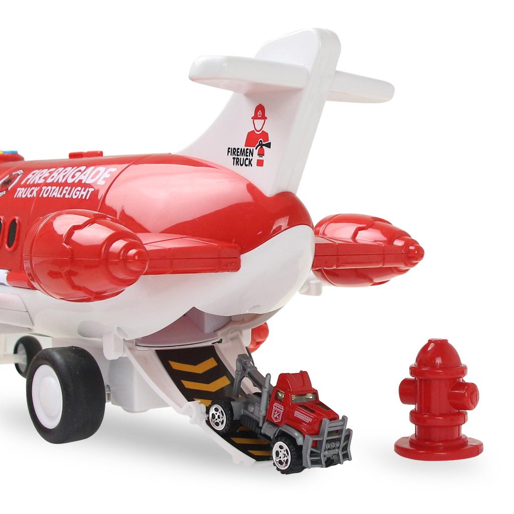 Toys Airplane Inertia Children's Toys Airplane Lighting Music Simulation Rail Passenger Airplane Children's Airplane Toys Gifts