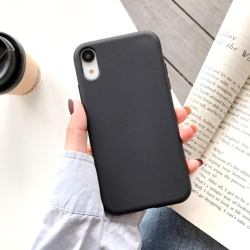 Flüssigsilikon-Handyhülle für iPhone XR X XS Max Luxuriöses Weiches Bonbonfarbenes Cover für iPhone XR XS X Max Hülle