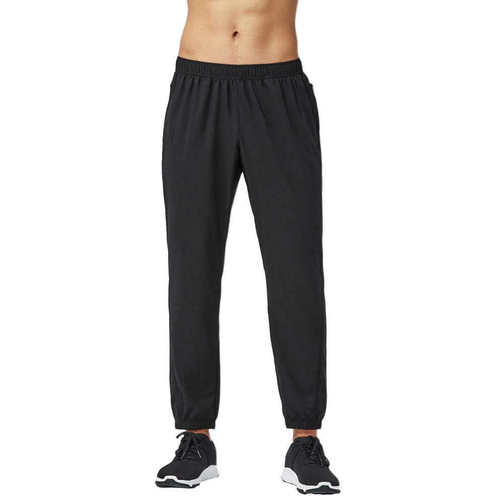 

DECATHLON Athletic Thin Quick Dry Loose Cardio Running Stitching Slacks Men s Black L чёрный