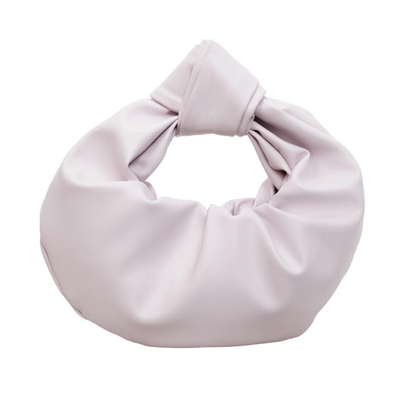 Ladies' new trendy cloud bag, handbag, pleated bag, fashiable and versatile solid color bag