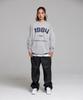 CREAM SODA LAB 1984 Basketball Sweatshirt Gray
