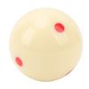 57mm White Billiard Cue Ball 6 Red Dots Anti Scratch Impact Resistant Pool Table Billiard Cue Ball