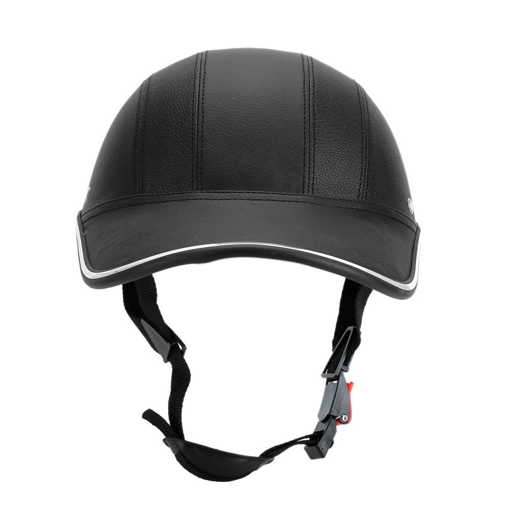 

Безопасность мотоциклетного шлема Мужской Женский Портативный Ударопрочный АБС(Черный A0322 )