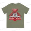 Starship Troopers Tops  Cotton Leisure Sports  Ricos Roughnecks Red Logo Unisexs and Womens Tshirts Tshirt Top