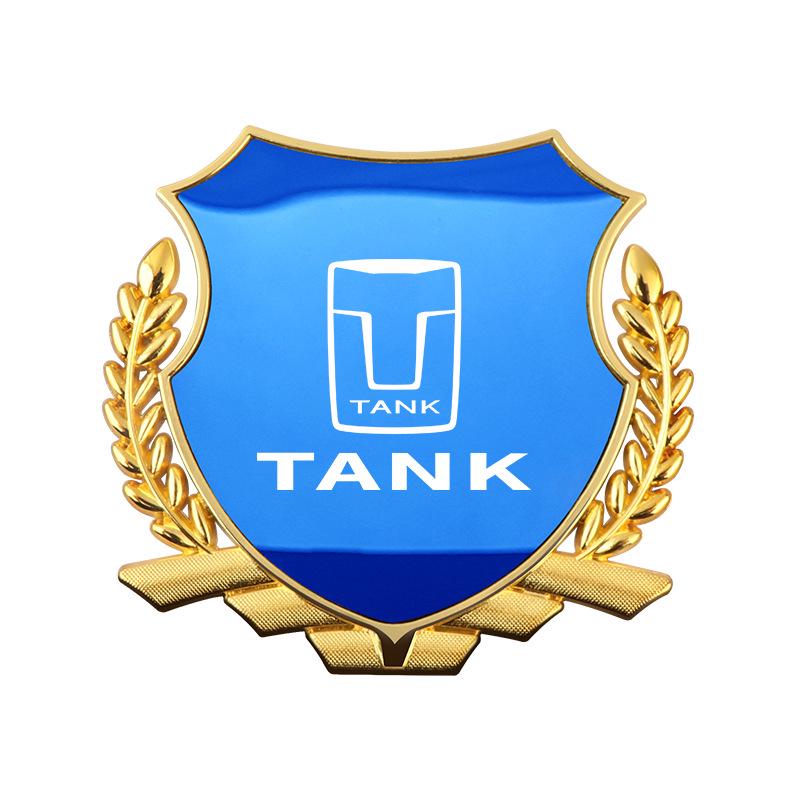 Wheat Ear Side Emblems for Metal Body Decorations on Tank 300/400/500/700/800 Vehicles.