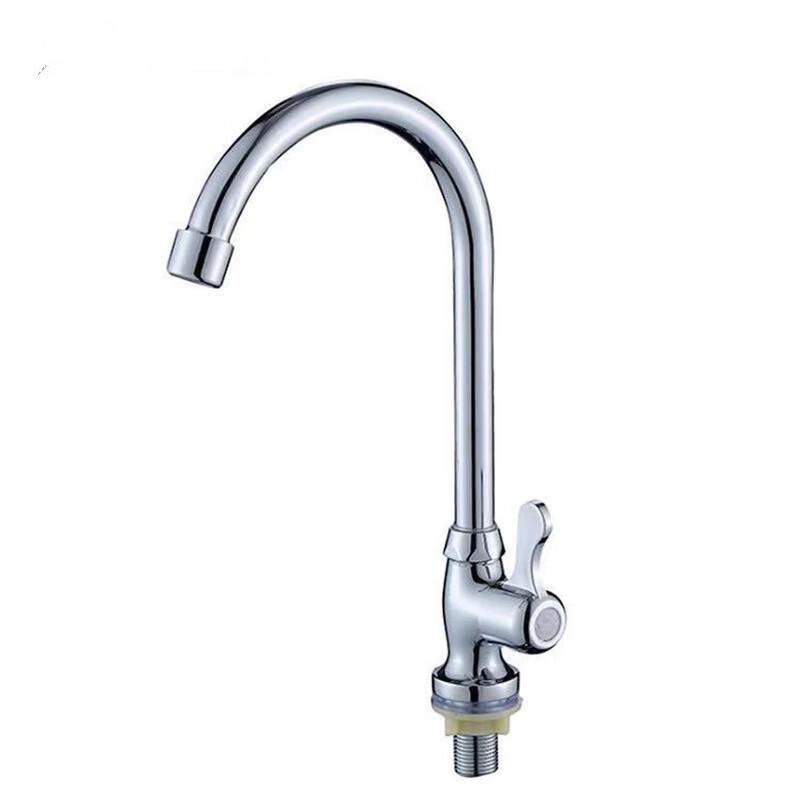 TLXT Kitchen Wall-Mounted Single Cold Water Faucet