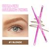 4-color Double-ended Eyebrow Pencil, Ultra-fine Eyebrow Pencil, Natural Long-lasting Extremely Fine Wild Eyebrow Pencil