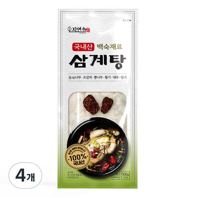Natürlicher Essig Samgyetang gekochte Zutaten, 100g, 4 Stück