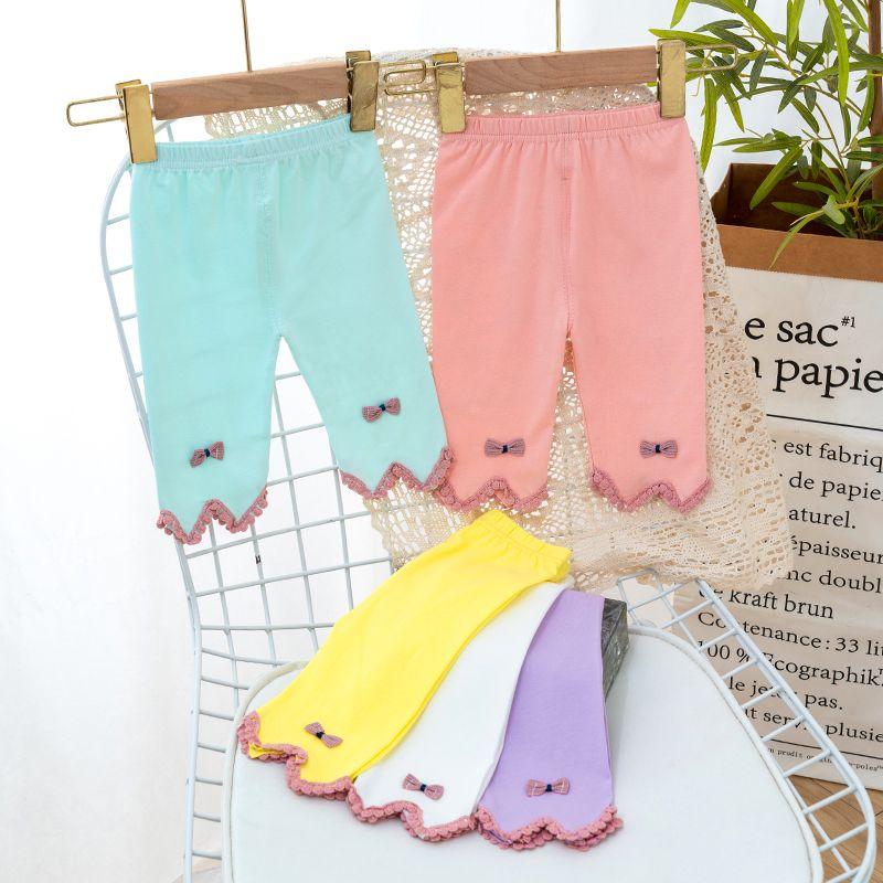 Pants Summer Thin Women's Clothing Pants Children's Versatile Baby Leggings