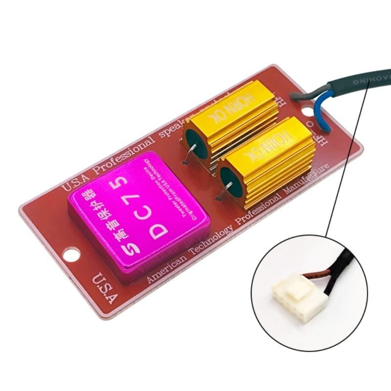 Professional Tweeter Protector with Fast Response Overloading Defense ABS & Metal for High Current Sound Systems
