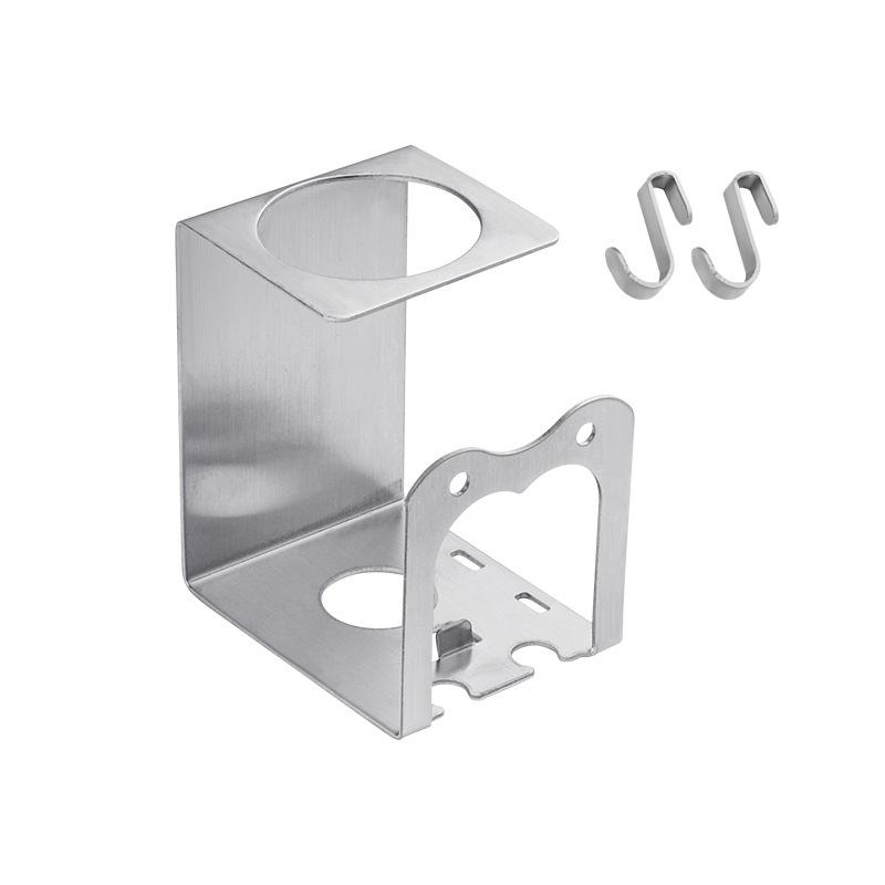 304 Stainless Steel Tooth Cup Wall Holder Punching-Free Wall Toothbrush Holder Nail-Free Mouthwash Cup Creative Set