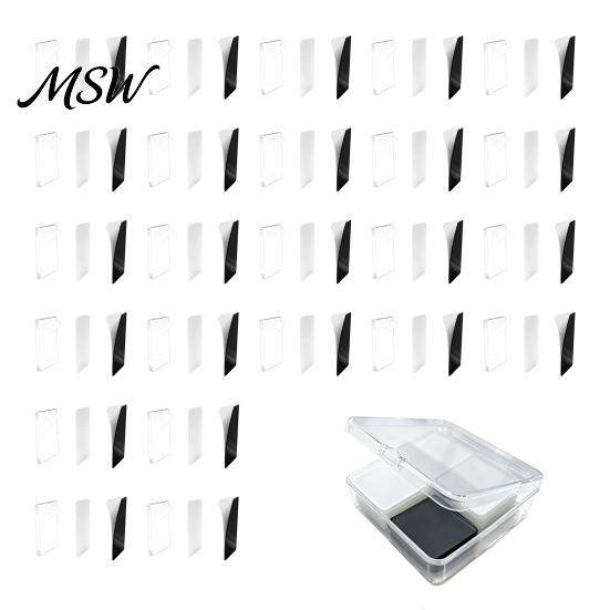 Office Whiteboard Magnet Accessories 5/6/8/10/15/20/24 Sets DIY Acrylic Fridge Kit, Square Refrigerator with Adhesive Backing, Clear Picture