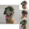 Jurassic World Dinosaur Latex Mask Headgear Tyrannosaurus Rex Halloween Cosplay Prop