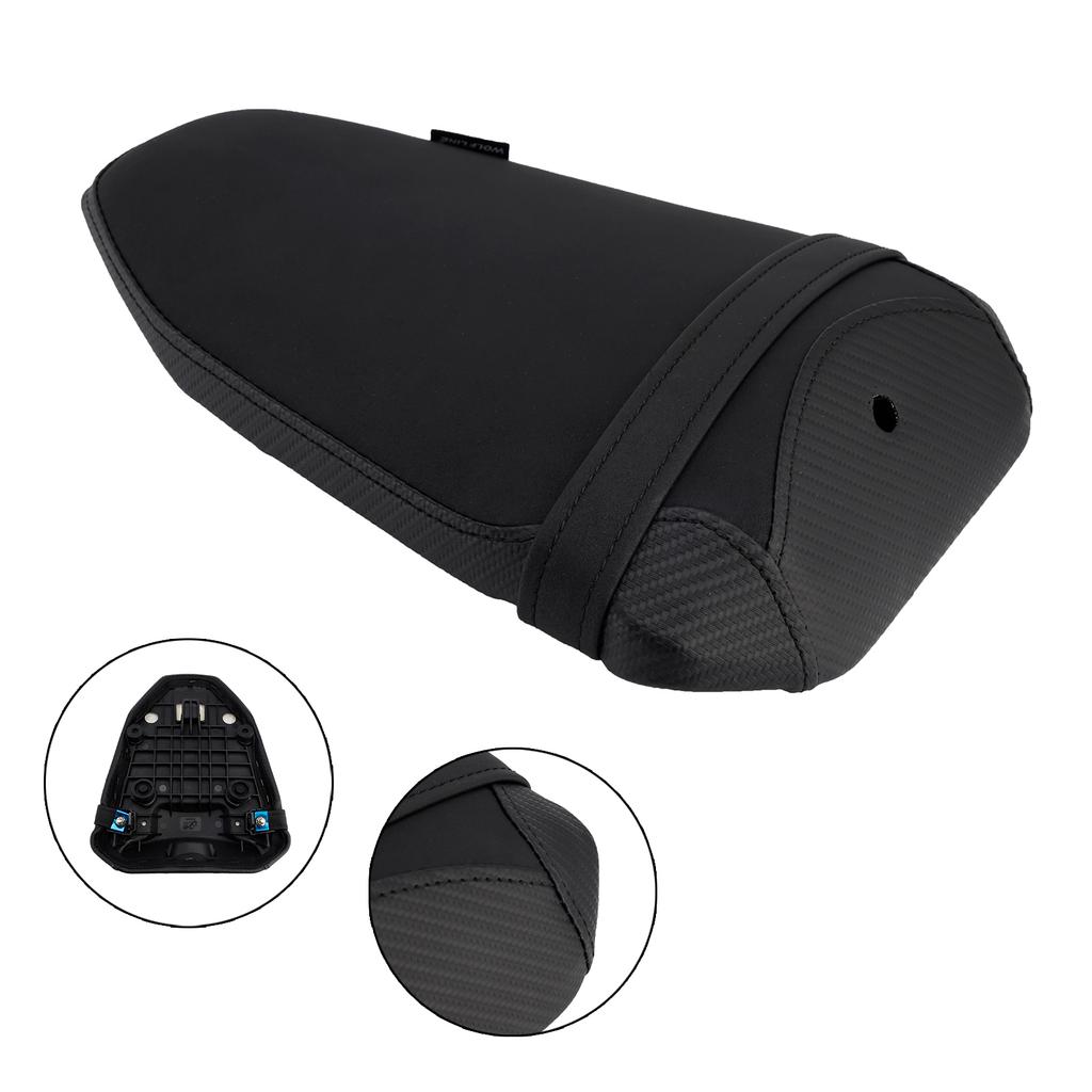Rear Seat Passenger Cushion Flat Pu Fit Black For Yamaha Mt-09 Mt 09 2024-2026