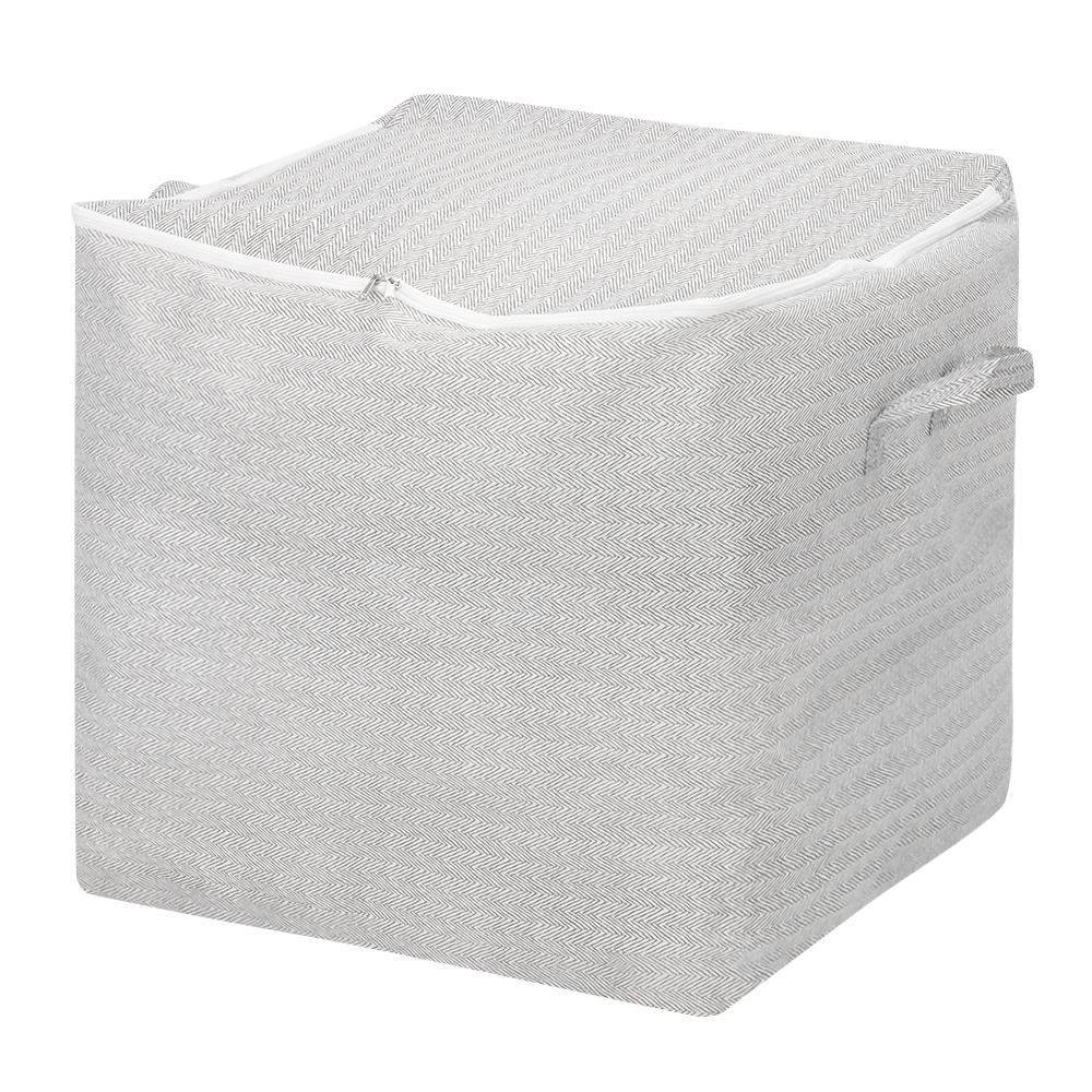 Closet Organizers Quilt Storage Basket Large-Capacity Non-woven Storage Bins  for Travel