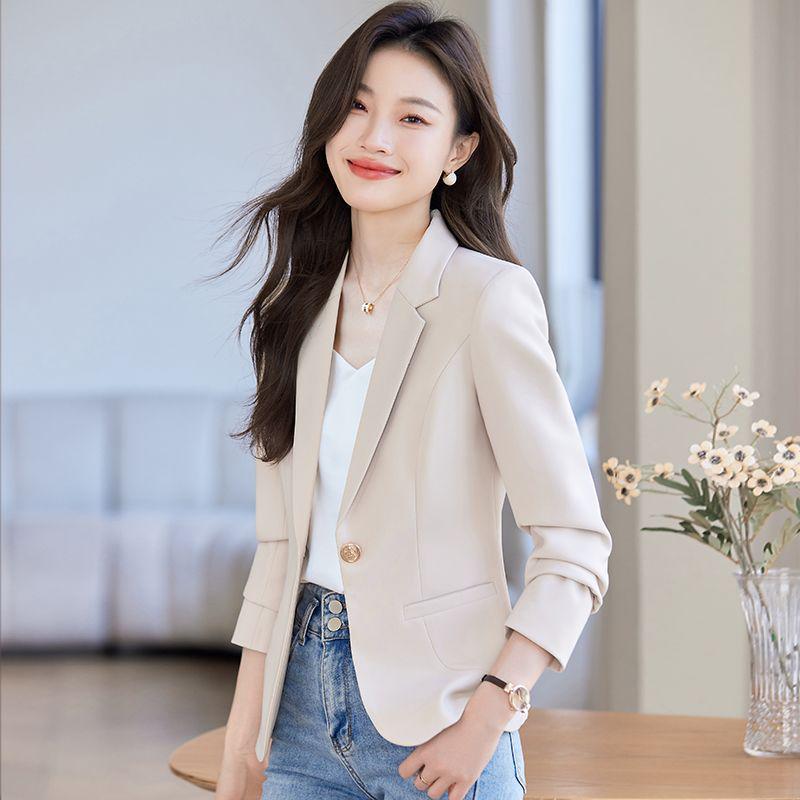 Petite Women s Slim Fit Blazer Jacket - 2025 Spring/Winter Collection 3XL