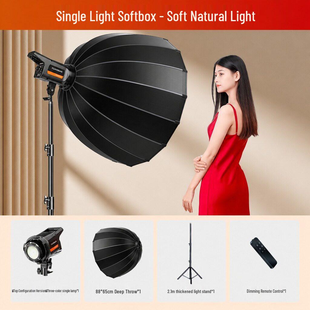 Pro Streaming COB Light for Beauty & Studio Photography