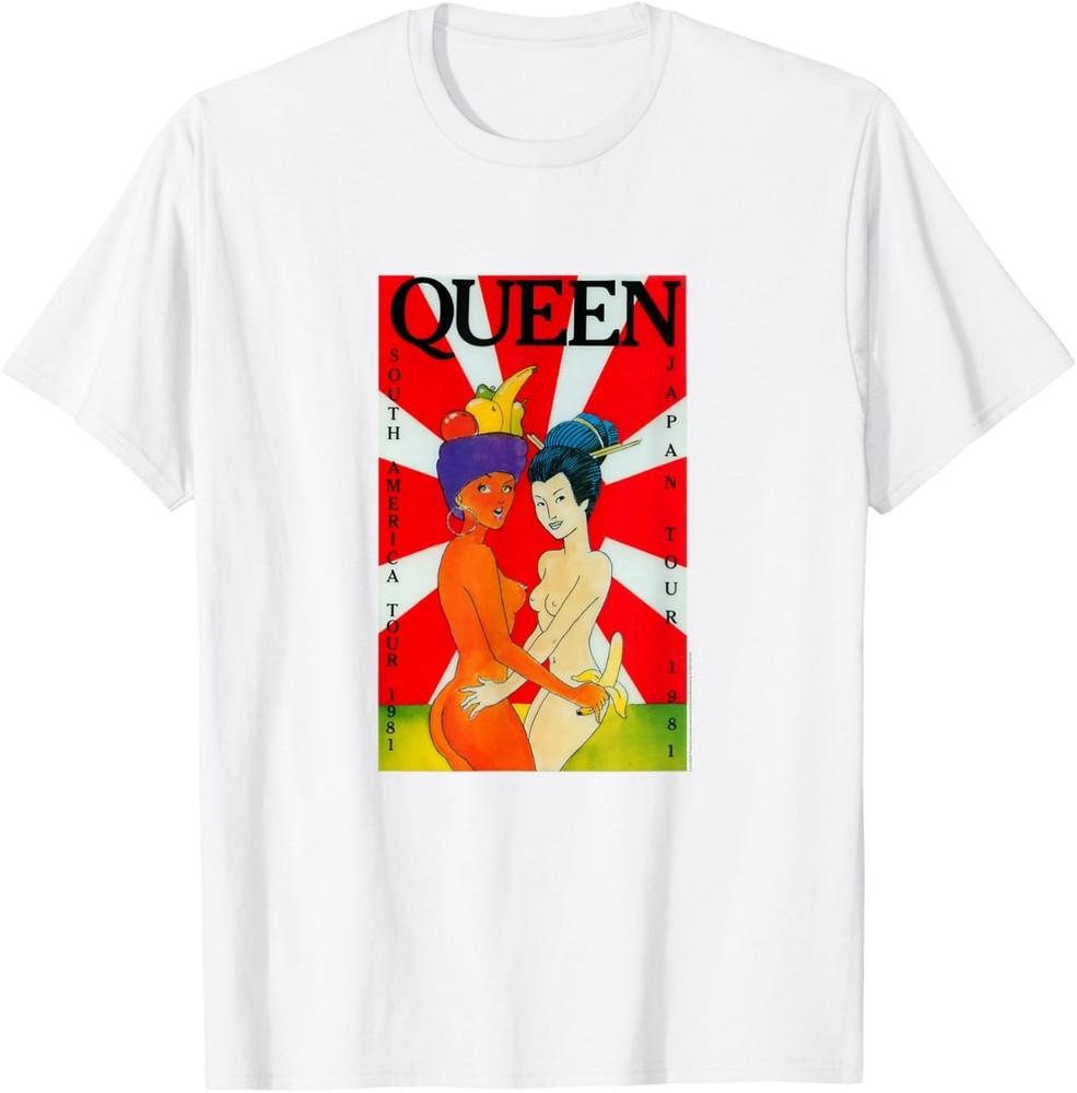 Официальная футболка Queen Южная Америка Япония Тур 1981 S