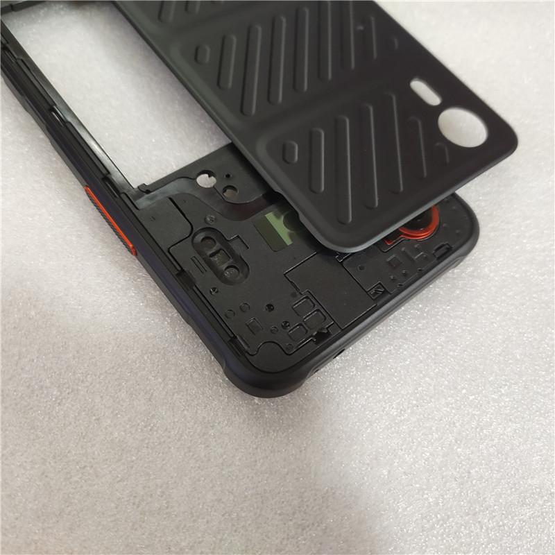 + Phone Housing Middle Frame For Samsung Galaxy XCover7 SM-G556B G556 +Battery Back Cover Case Panel Replacement Parts