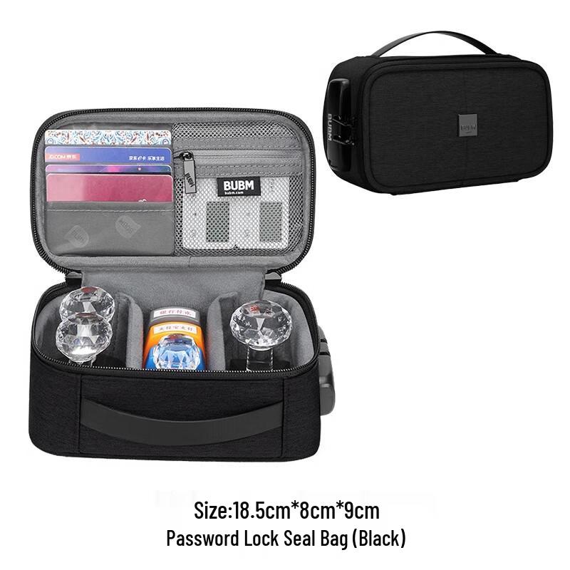 Secure Stamp Storage Bag with Lock